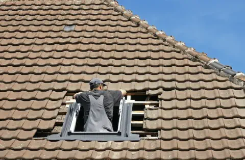 Pose de velux - Reyniès